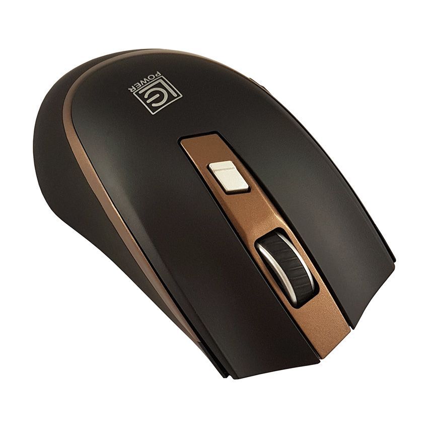 LC Power LC-M719BW wireless mouse Black/Bronze