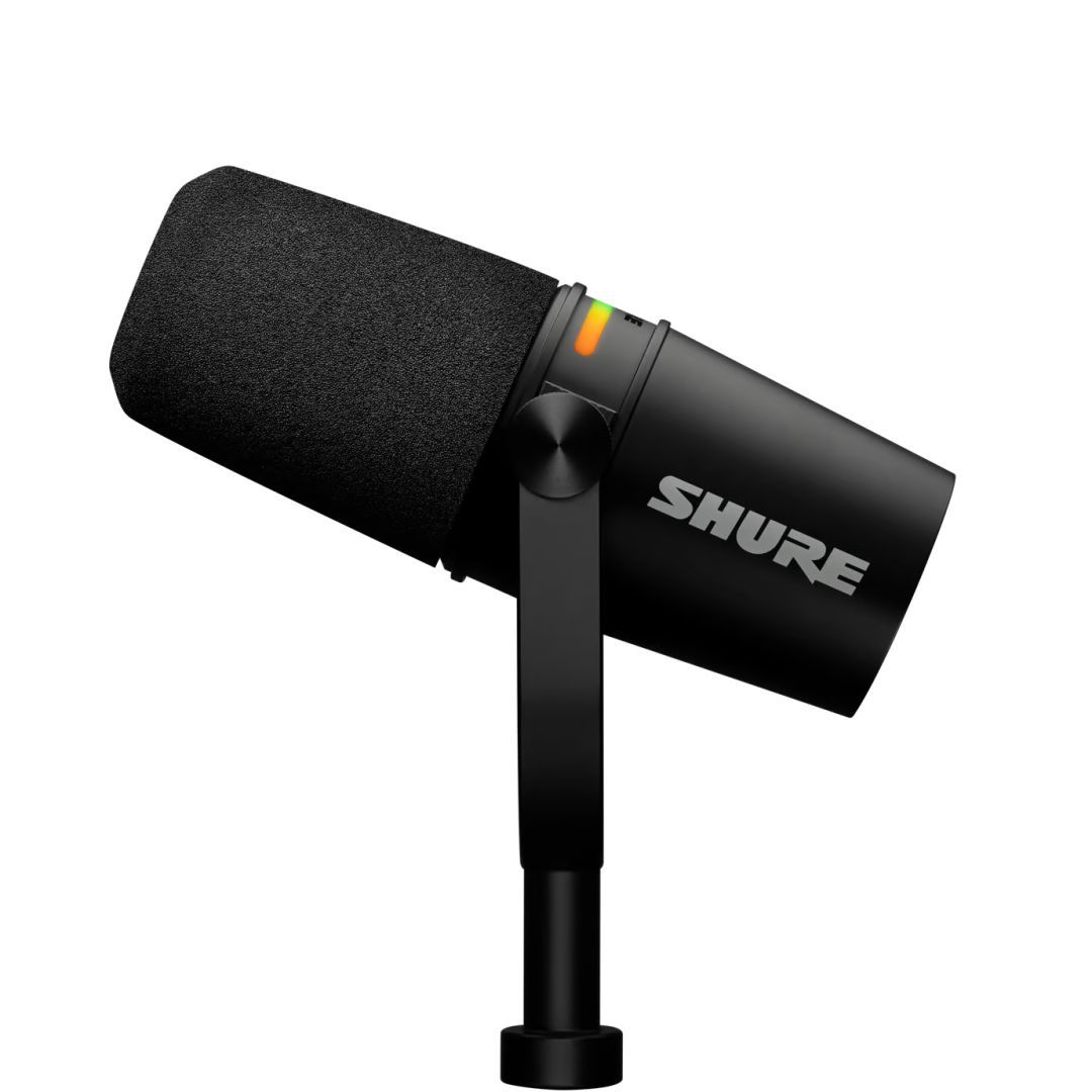 Shure MV7+ Podcast Microphone Black