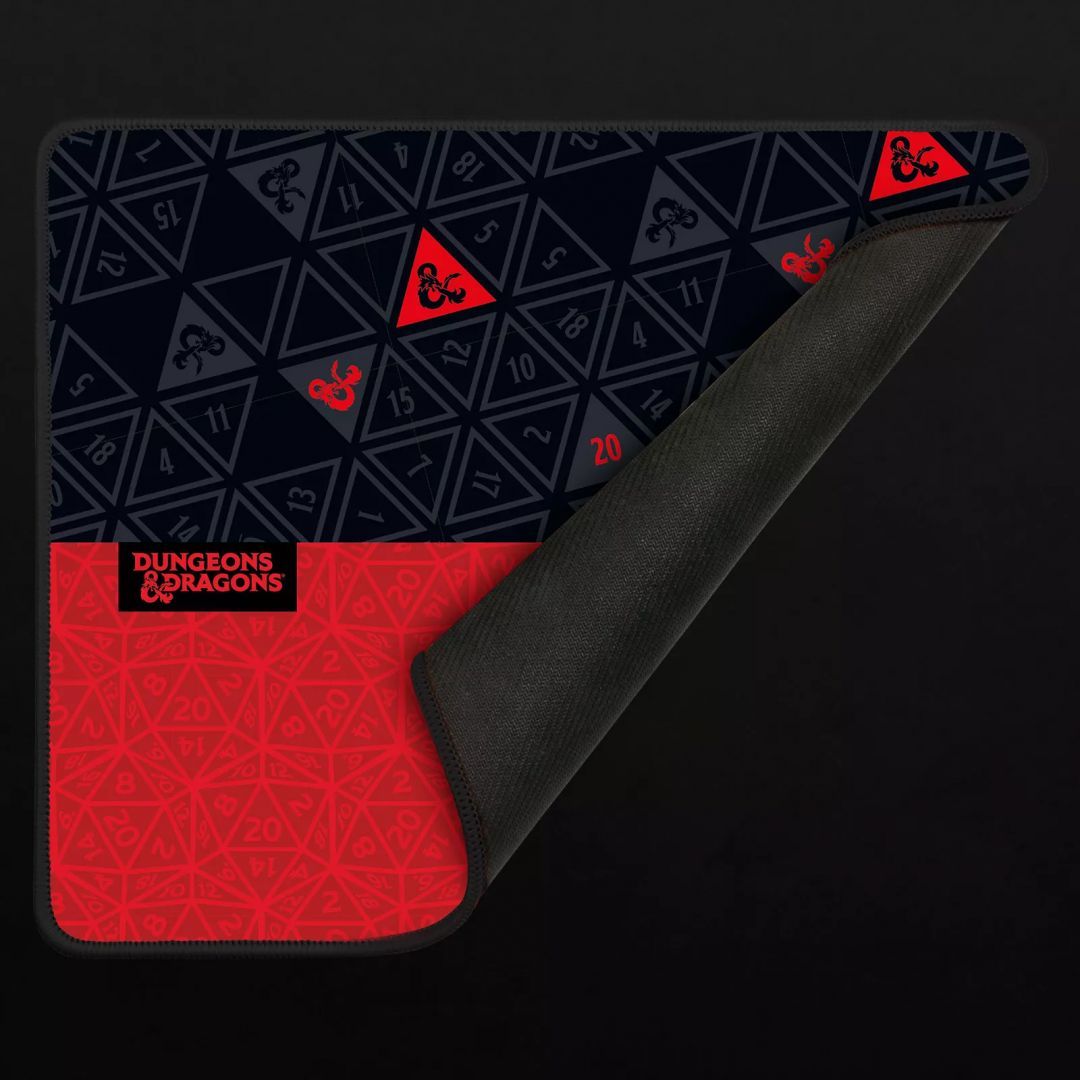 KONIX Dungeons & Dragons Egérpad Black/Red