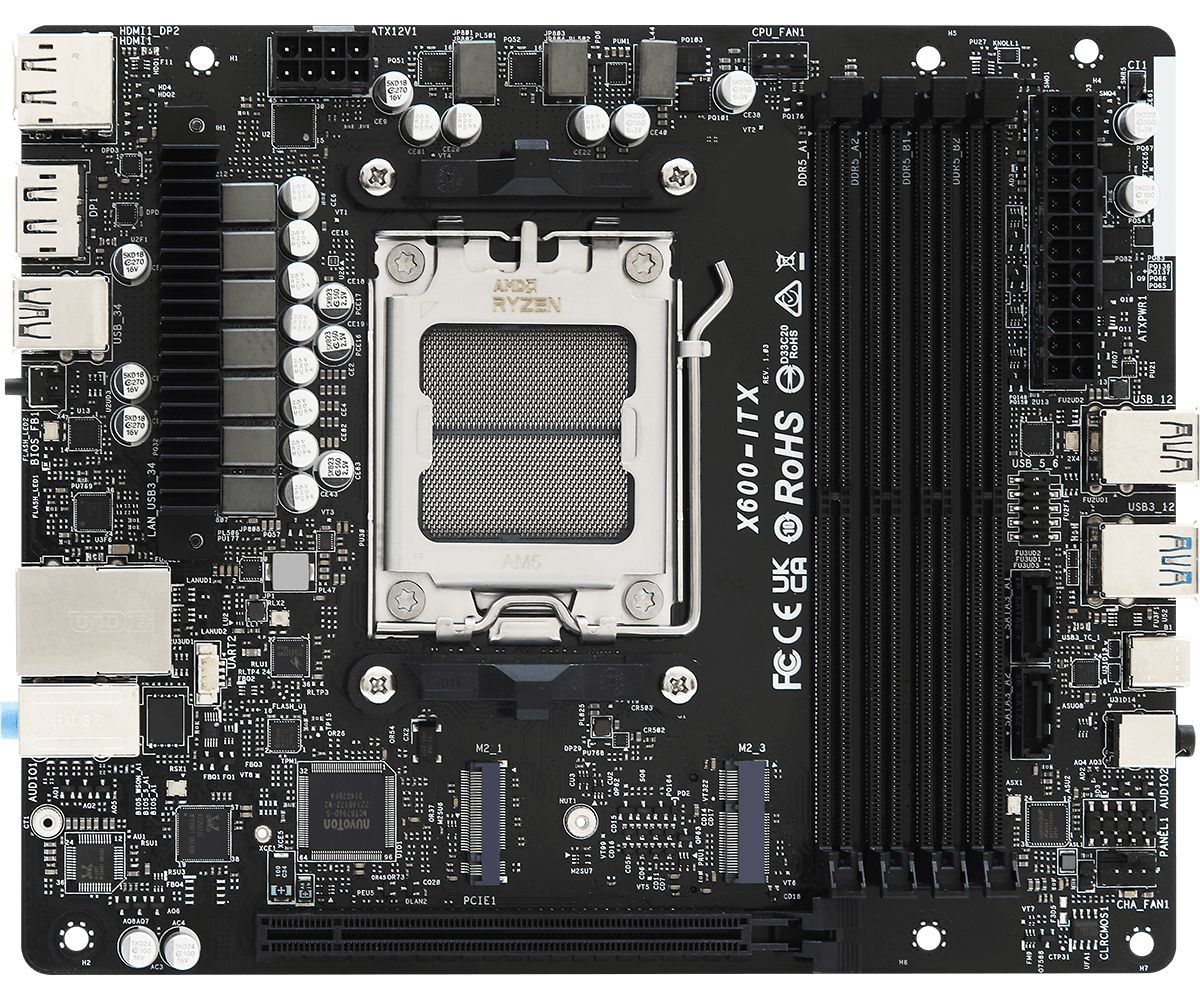 ASRock DeskMeet X600 Black