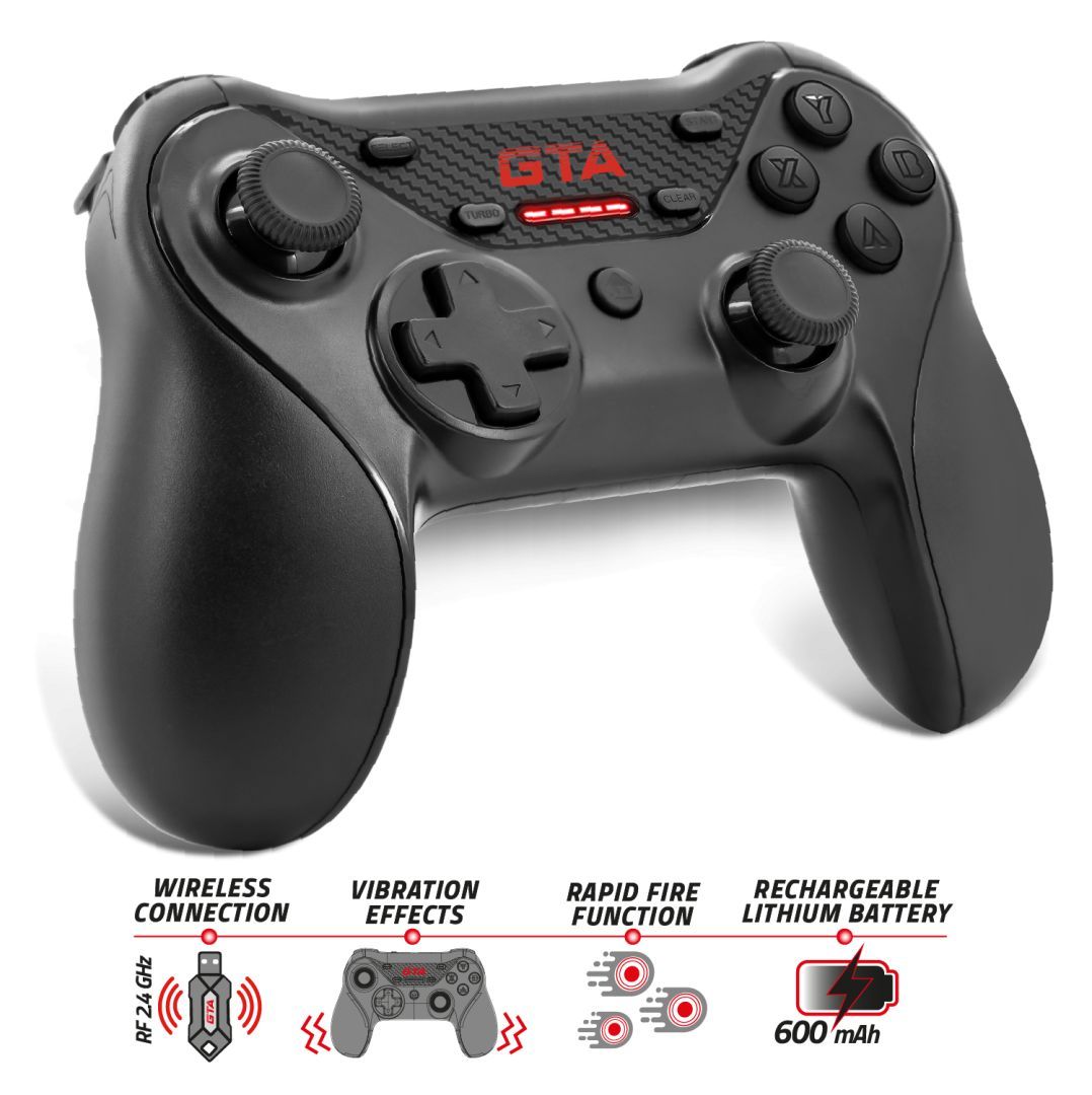 Advance GTA Wireless Gamepad Black