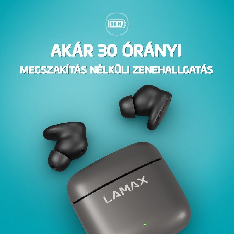 Lamax SteelDots3 ANC Bluetooth Headset Black