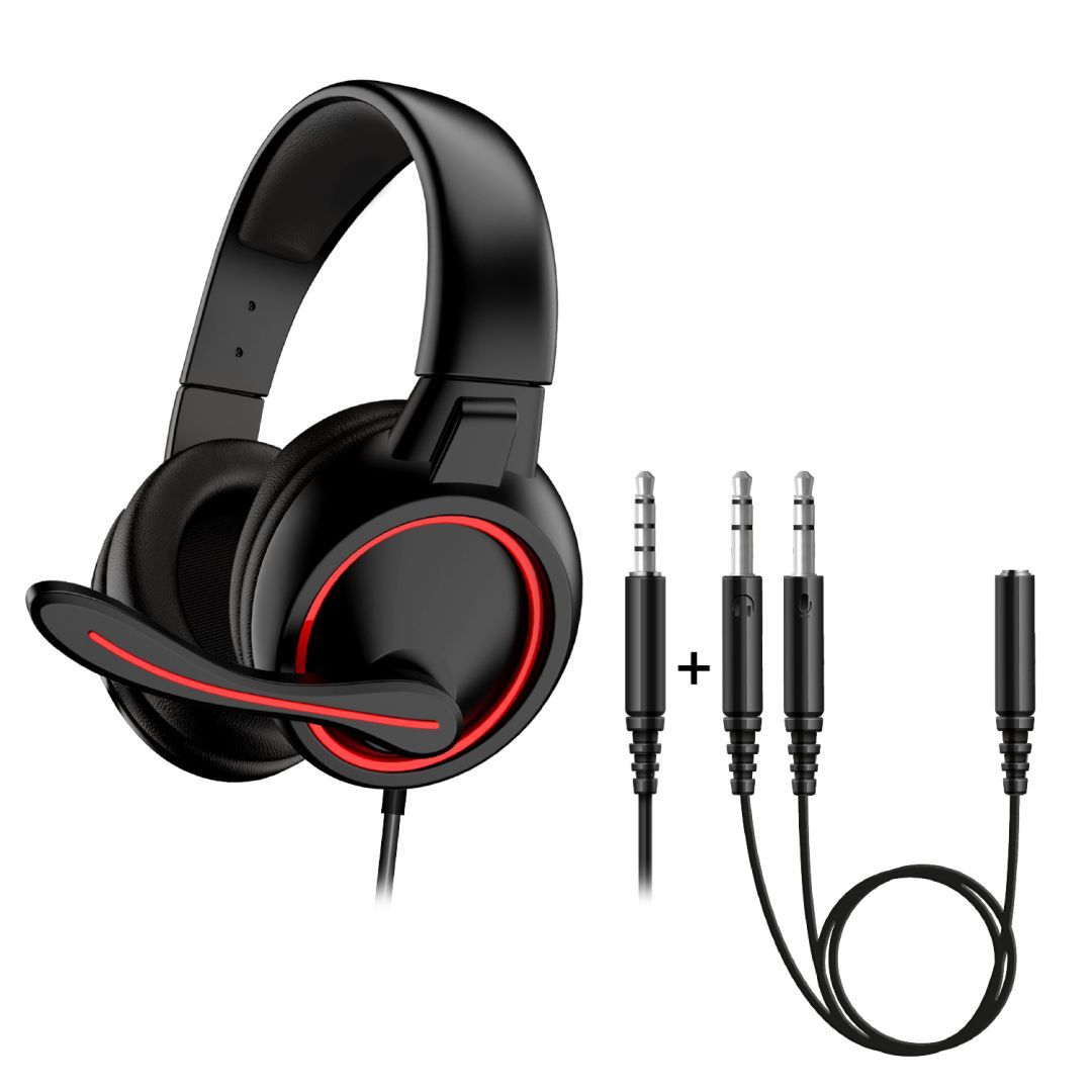 Advance GTA 210 Headset Black/Red