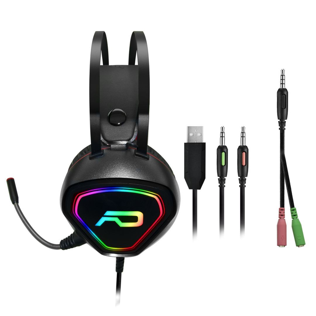 Advance GTA 230 RGB Gaming Headset Black