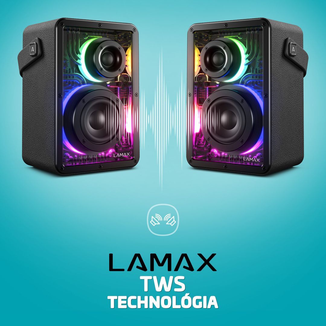 Lamax CyberWave1 Bluetooth Speaker Black