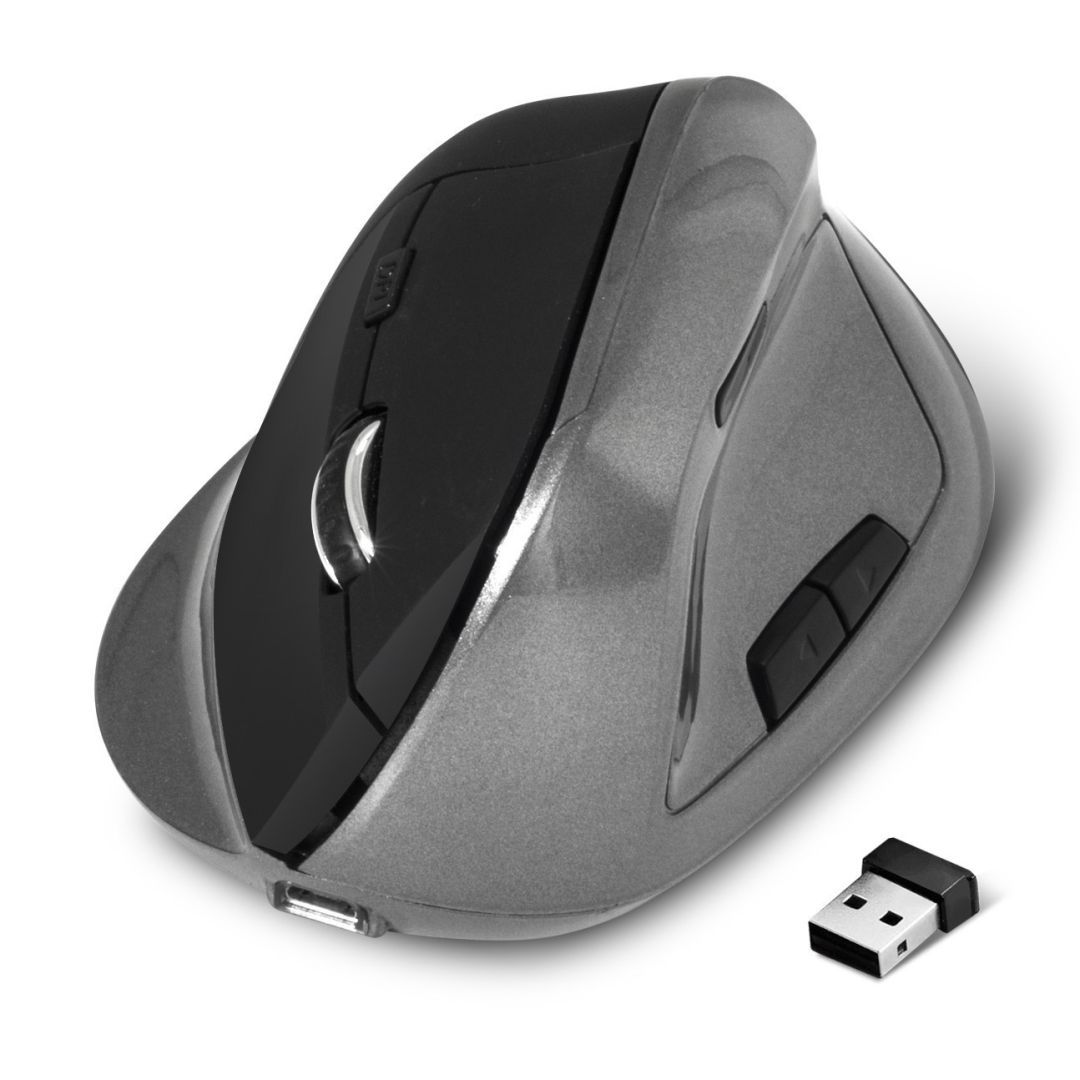 Advance Vertical Plus Wireless Mouse Black