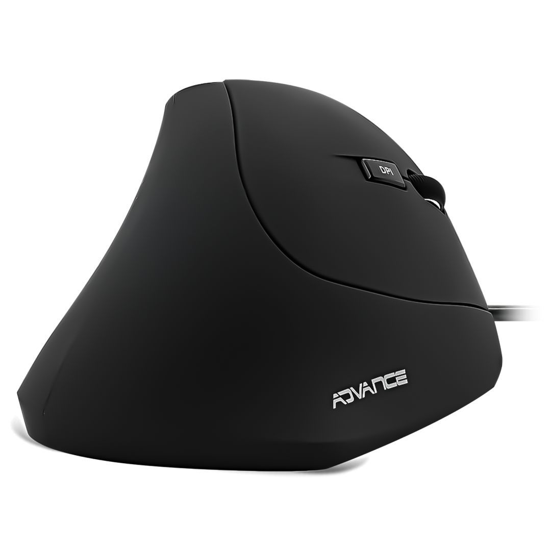 Advance Vertical Plus Mouse Black