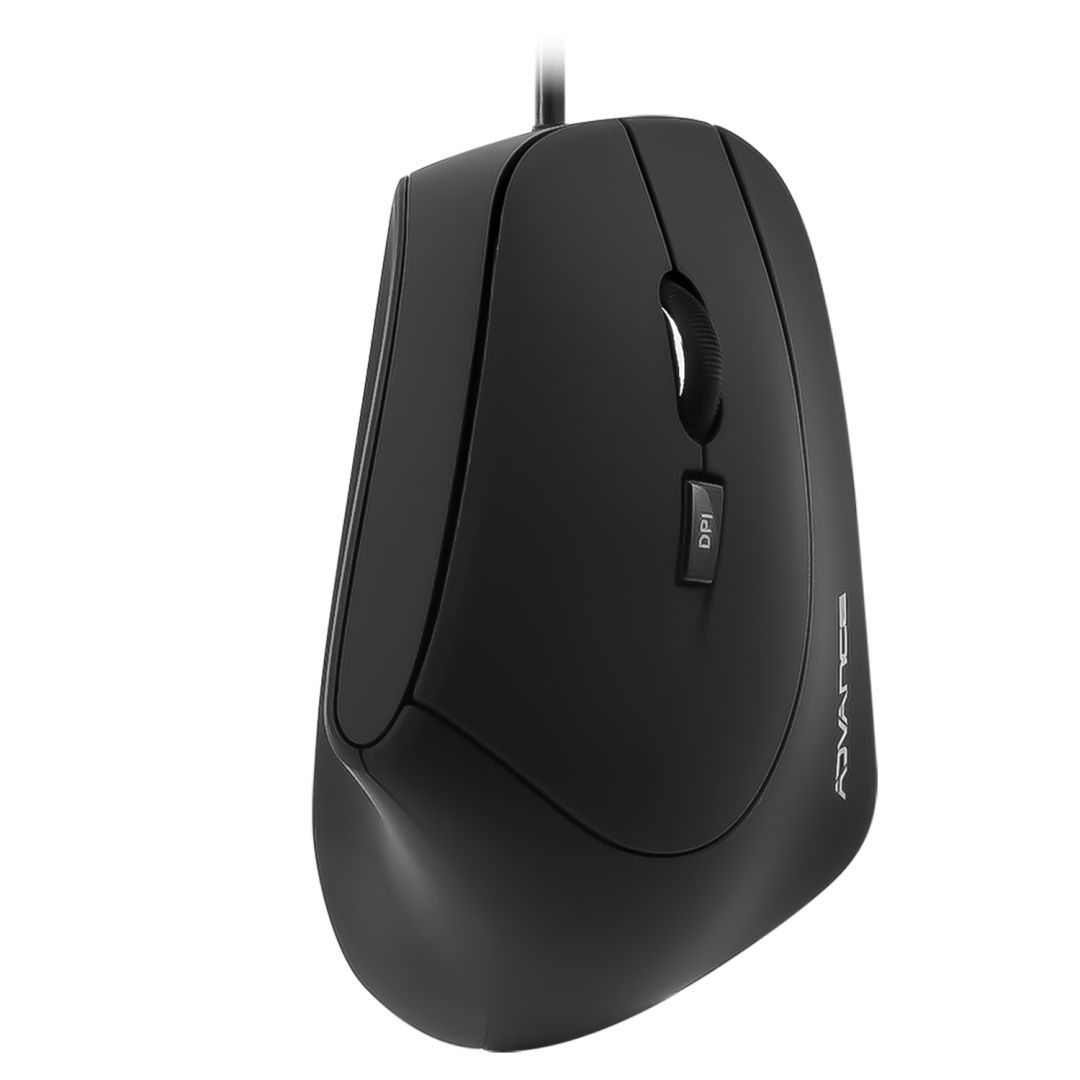 Advance Vertical Plus Mouse Black