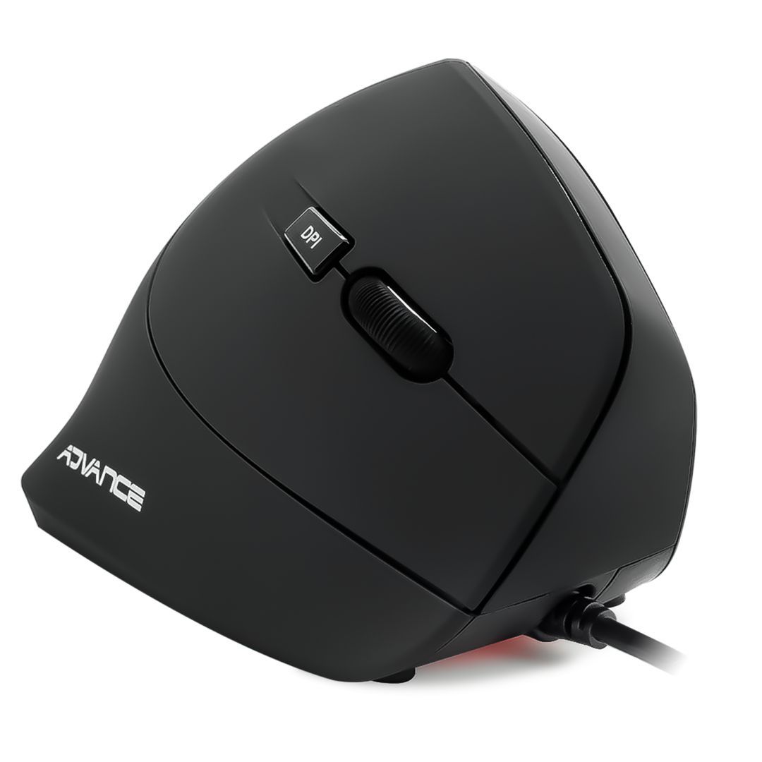 Advance Vertical Plus Mouse Black