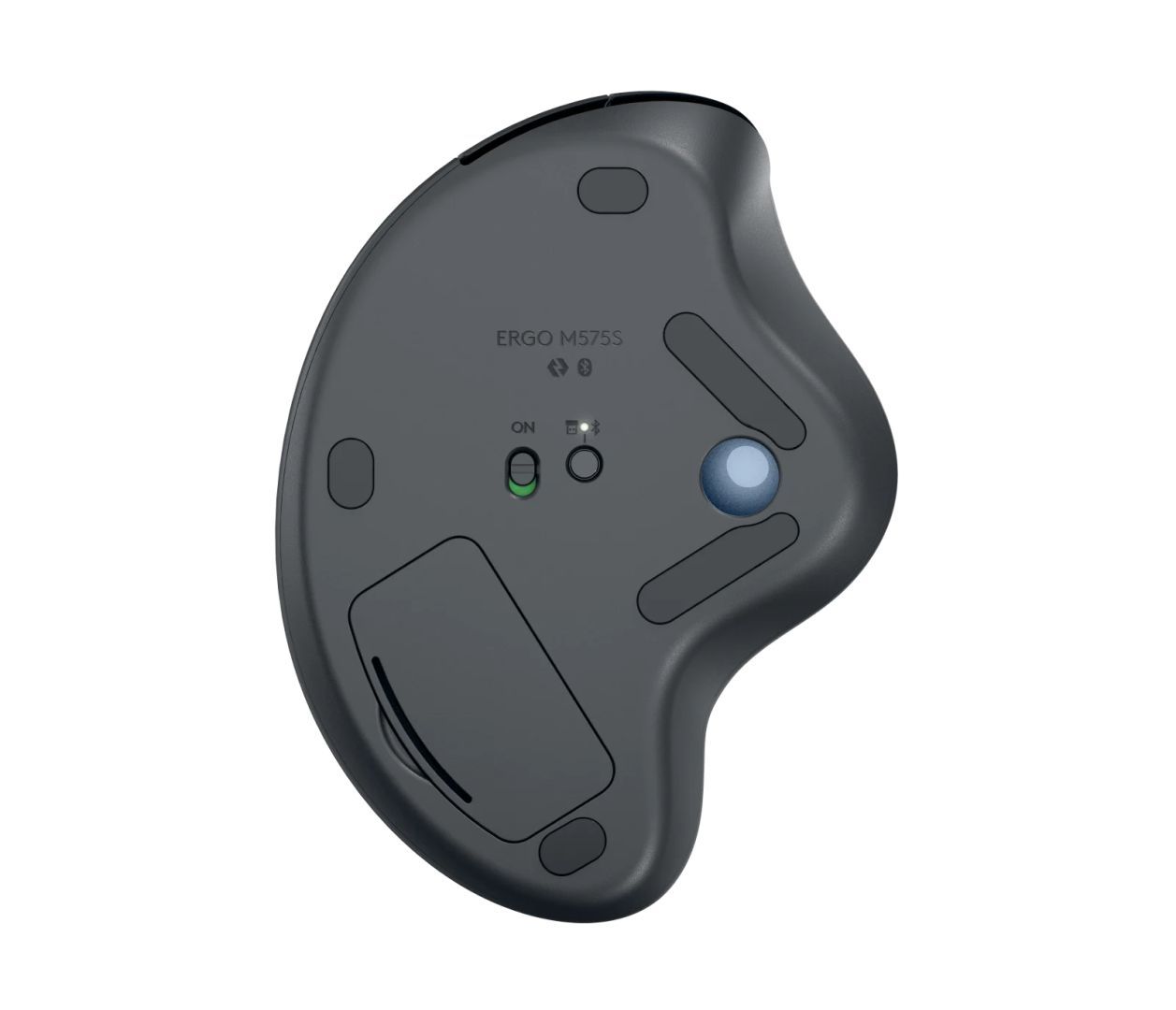 Logitech Ergo M575S Wireless Bluetooth Trackball Graphite Grey