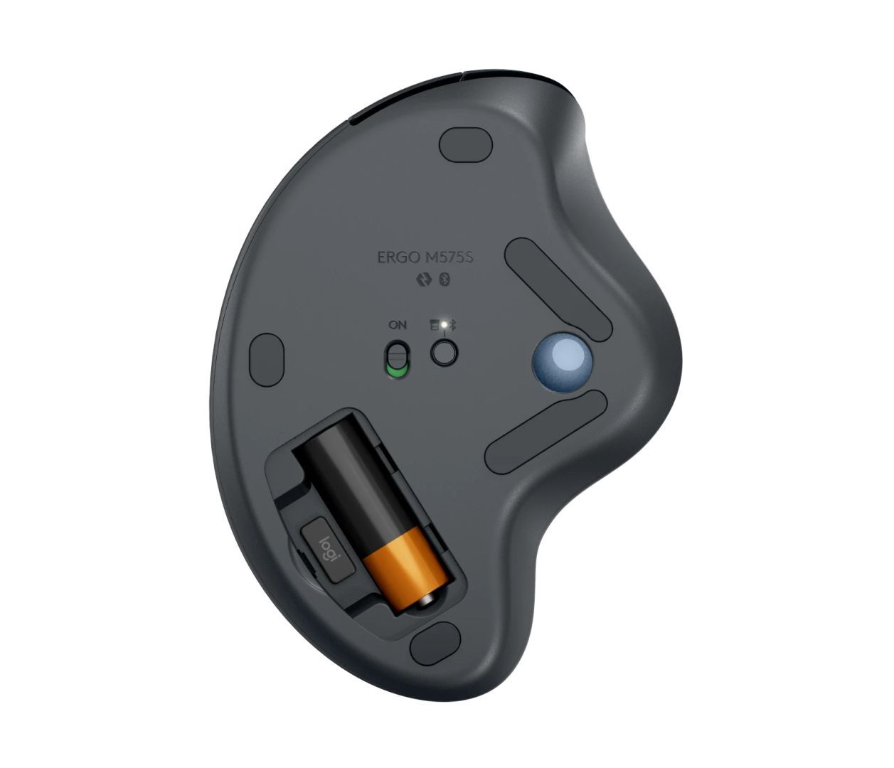 Logitech Ergo M575S Wireless Bluetooth Trackball Graphite Grey