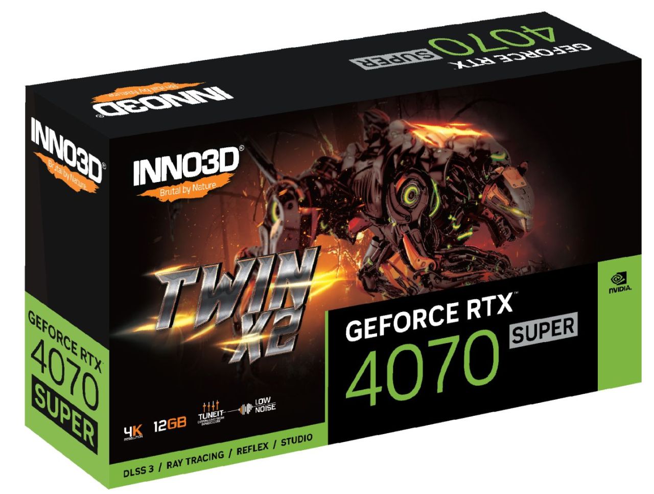 Inno3D GeForce RTX4070 Super 12GB DDR6X Twin X2