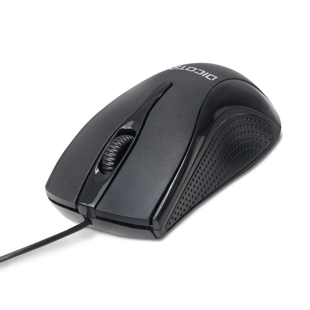 Dicota Wired Mouse Black