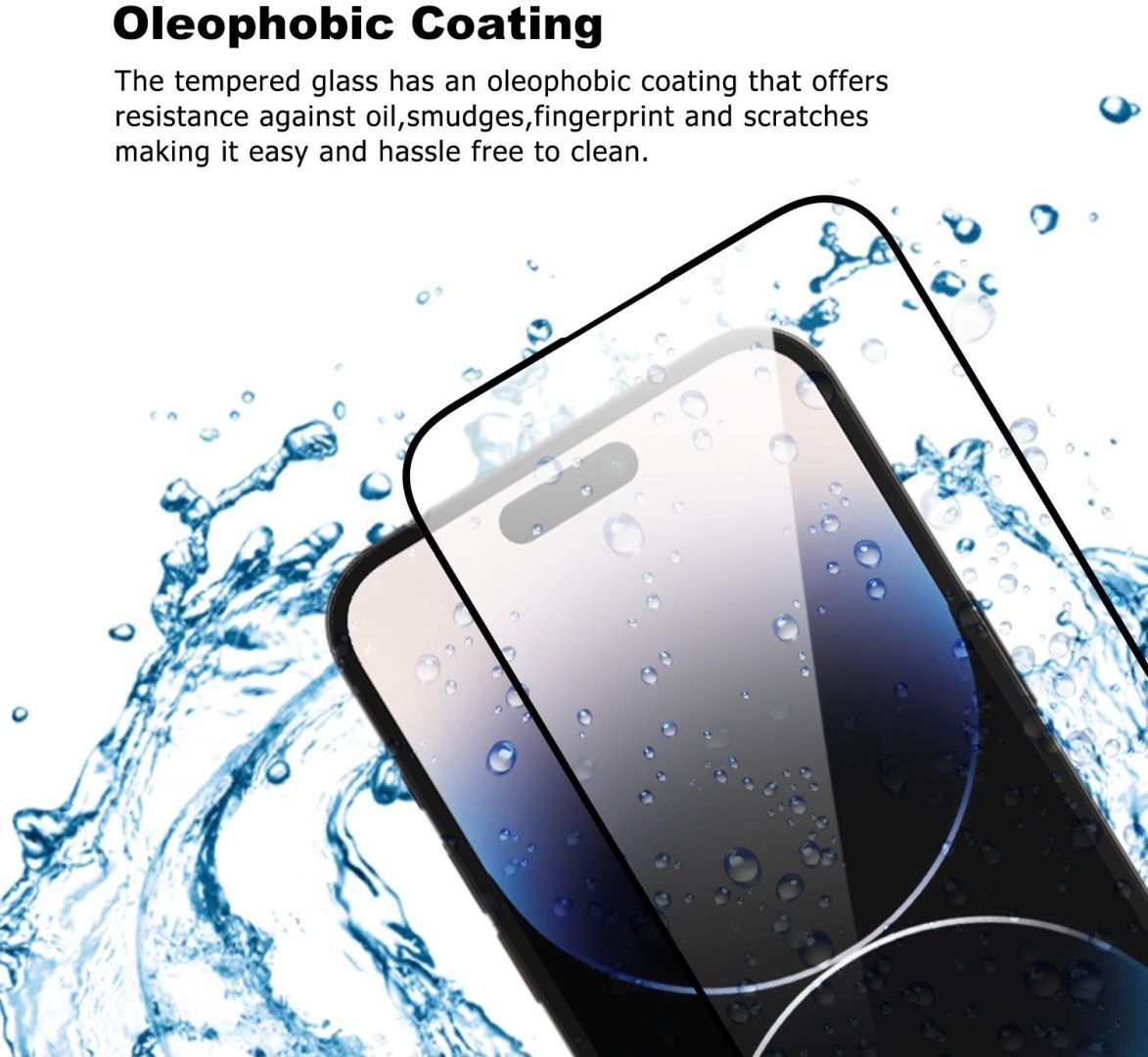 Mobile Origin Screen Guard iPhone 14 Pro Sapphire Coated with applicator