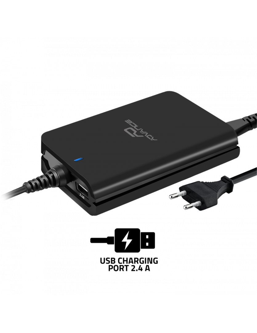 Advance PowerUp Universal Charger for ASUS Laptops 90W Black