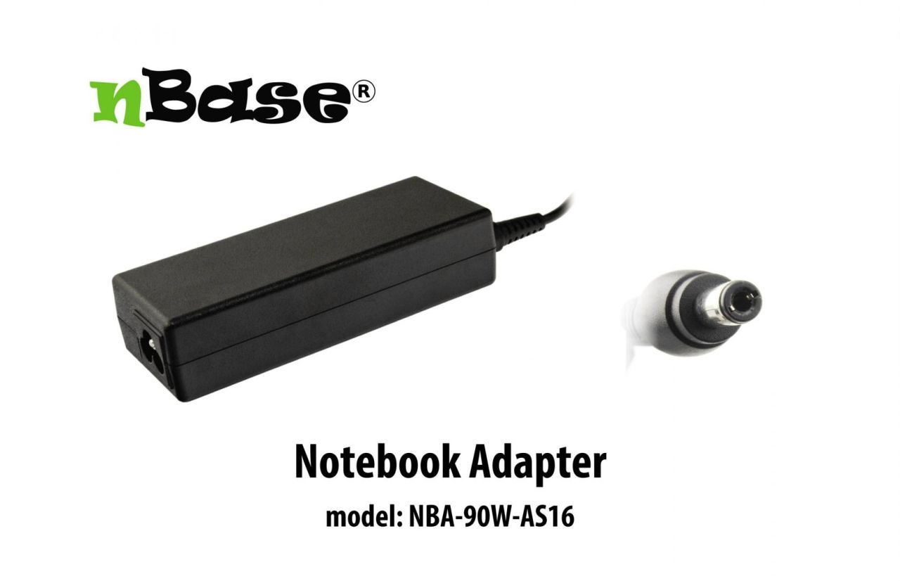 nBase NBA-65W-AS26 65W Asus notebook adapter