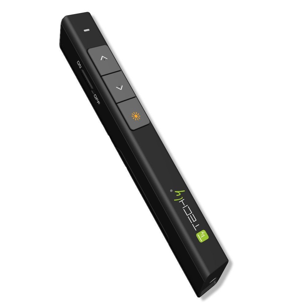 TECHLY Wireless Presenter With Integrated Laser Pointer