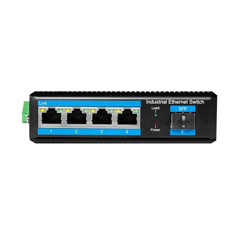 Logilink Industrial Gigabit Ethernet Switch Black