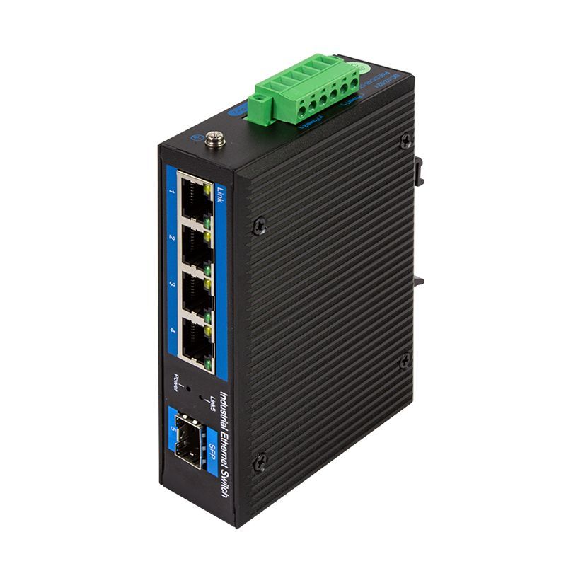 Logilink Industrial Gigabit Ethernet Switch Black