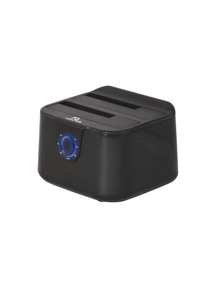 Advance DualDock Clone 2,5" / 3,5" USB3.0 Black