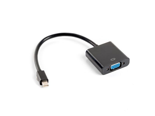 Lanberg Displayport Mini(M)->VGA(F) Cable 0,2m Black