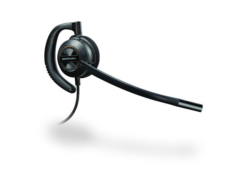 Poly Plantronics EncorePro HW530 Quick Disconnect Headset Black