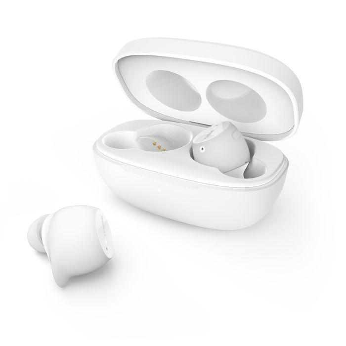 Belkin SoundForm Immerse True Wireless Earbuds Headset White