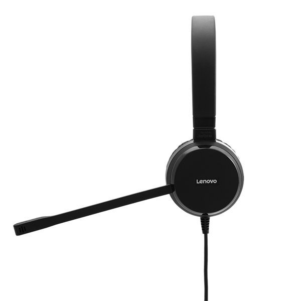 Lenovo Pro Wired Stereo VOIP Headset Black