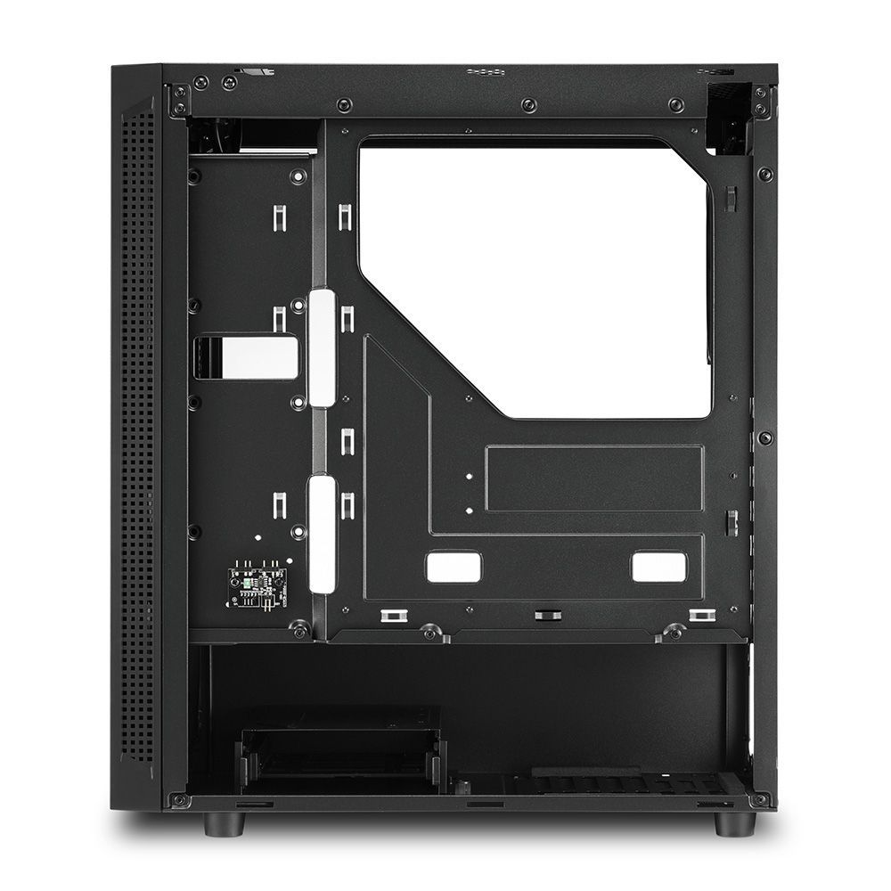 Sharkoon RGB Slider Tempered Glass Black