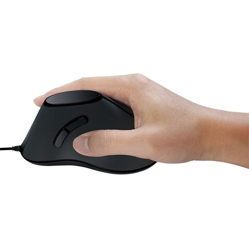 Logilink Ergonomic Vertical Mouse Black