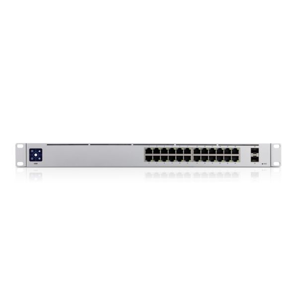 Ubiquiti Switch 24 Layer 2 Switch with 24 GbE ports and 2 1G SFP ports Ubiquiti Switch 24 Layer 2 Switch with 24 GbE ports and 2 1G SFP ports