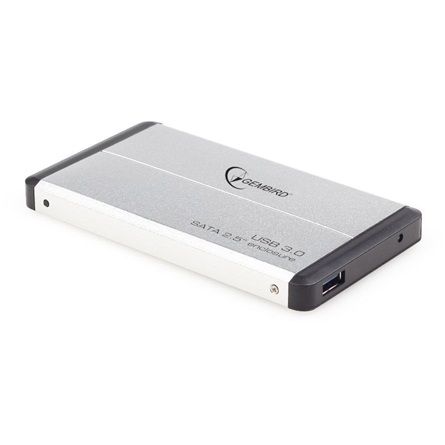 Gembird 2,5" EE2-U3S-2-S USB3.0 Enclosure Aluminium/Silver