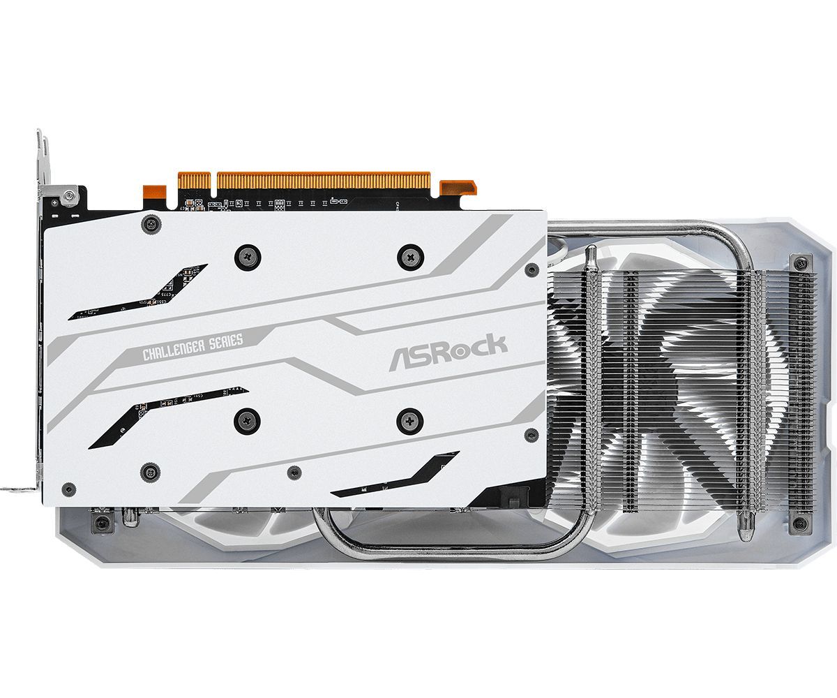 ASRock Radeon RX6600 8GB Challenger White