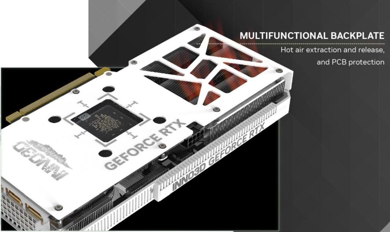 Inno3D GeForce RTX4060 Ti 8GB DDR6 Twin X2 OC White