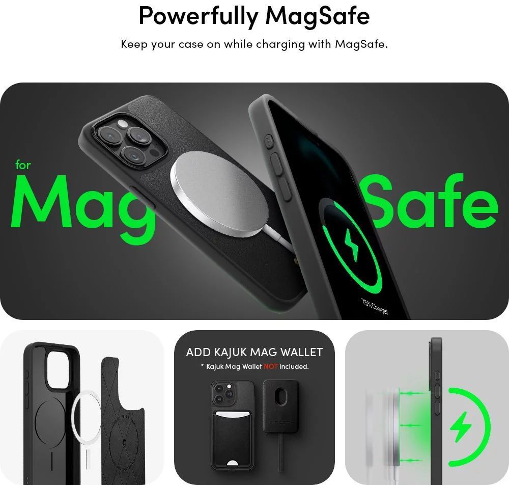 Spigen Cyrill Kajuk MagSafe for iPhone 15 Pro Max Black