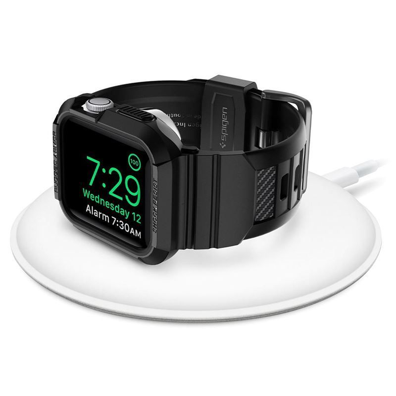 Spigen Rugged Armor Pro, black - Apple Watch 8/7 (41mm)/SE 2022/6/SE/5/4 (40mm)