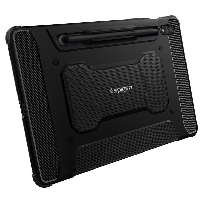 Spigen Rugged Armor Pro, black - Samsung Galaxy Tab S7/S8