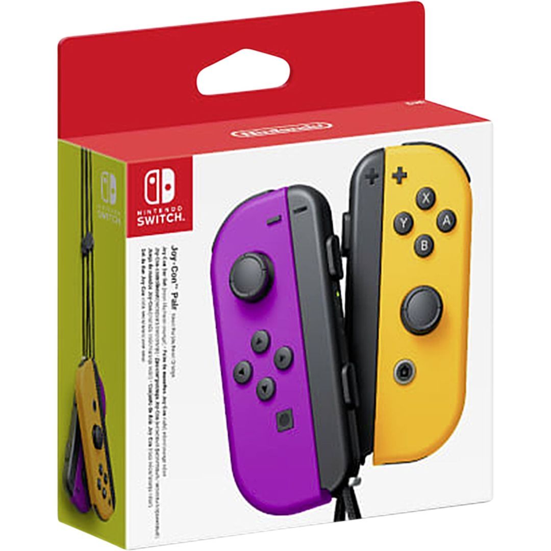 Nintendo Joy-Con 2-Pack Neon Lila/Neon Orange