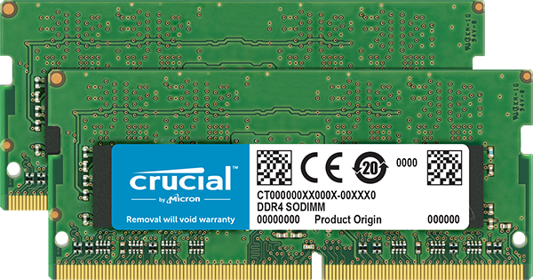 Crucial 16GB DDR4 2400MHz Kit(2x8GB) SODIMM