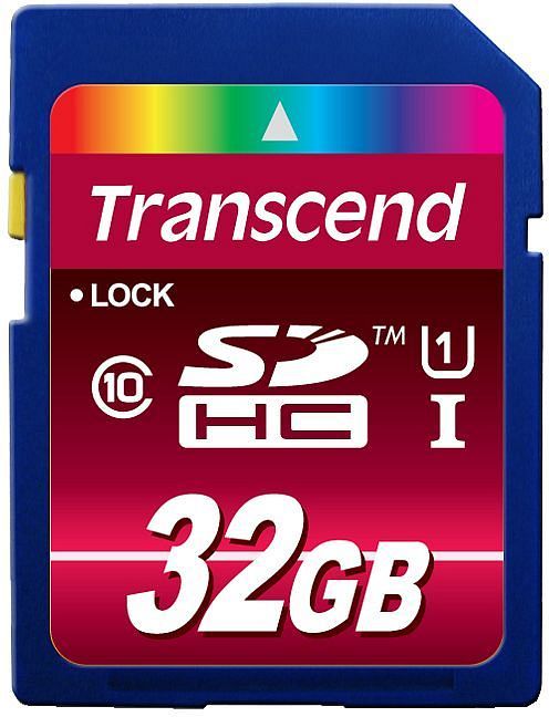 Transcend 32GB SDHC Class 10 UHS-I