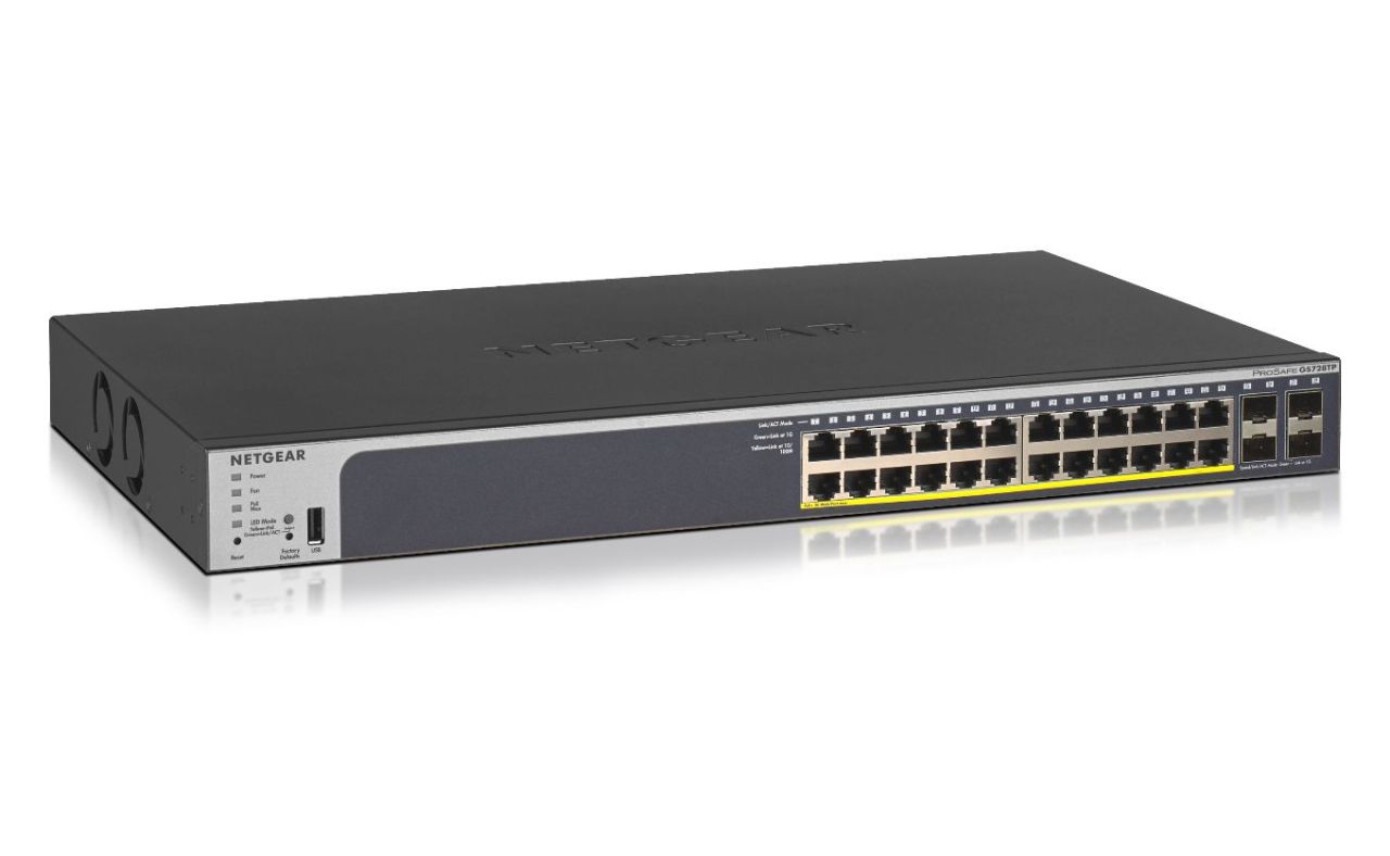 Netgear GS728TP-200EUS ProSAFE 24-port 1000base-T Gigabit PoE Smart Switch