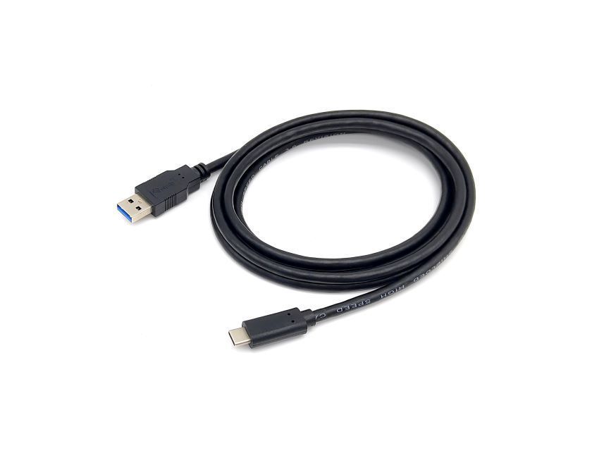 EQuip USB-C 3.2 Gen1 to USB-A 2m cable Black