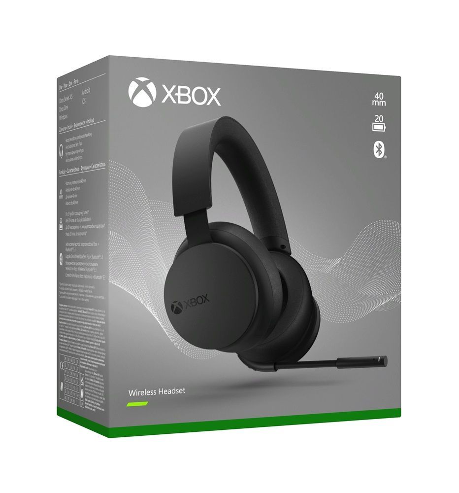 Microsoft Xbox Wireless Bluetooth Stereo Headset Black