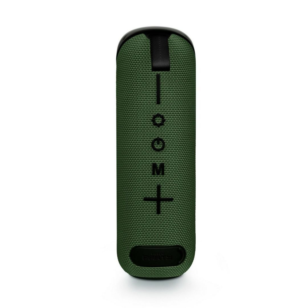 Bigben Interactive Party Tube Bluetooth Speaker Army Green