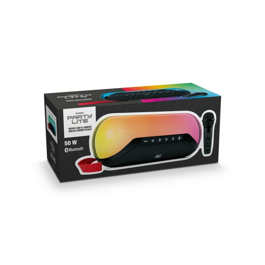 Bigben Interactive Party Lite 2 Bluetooth Speaker Black