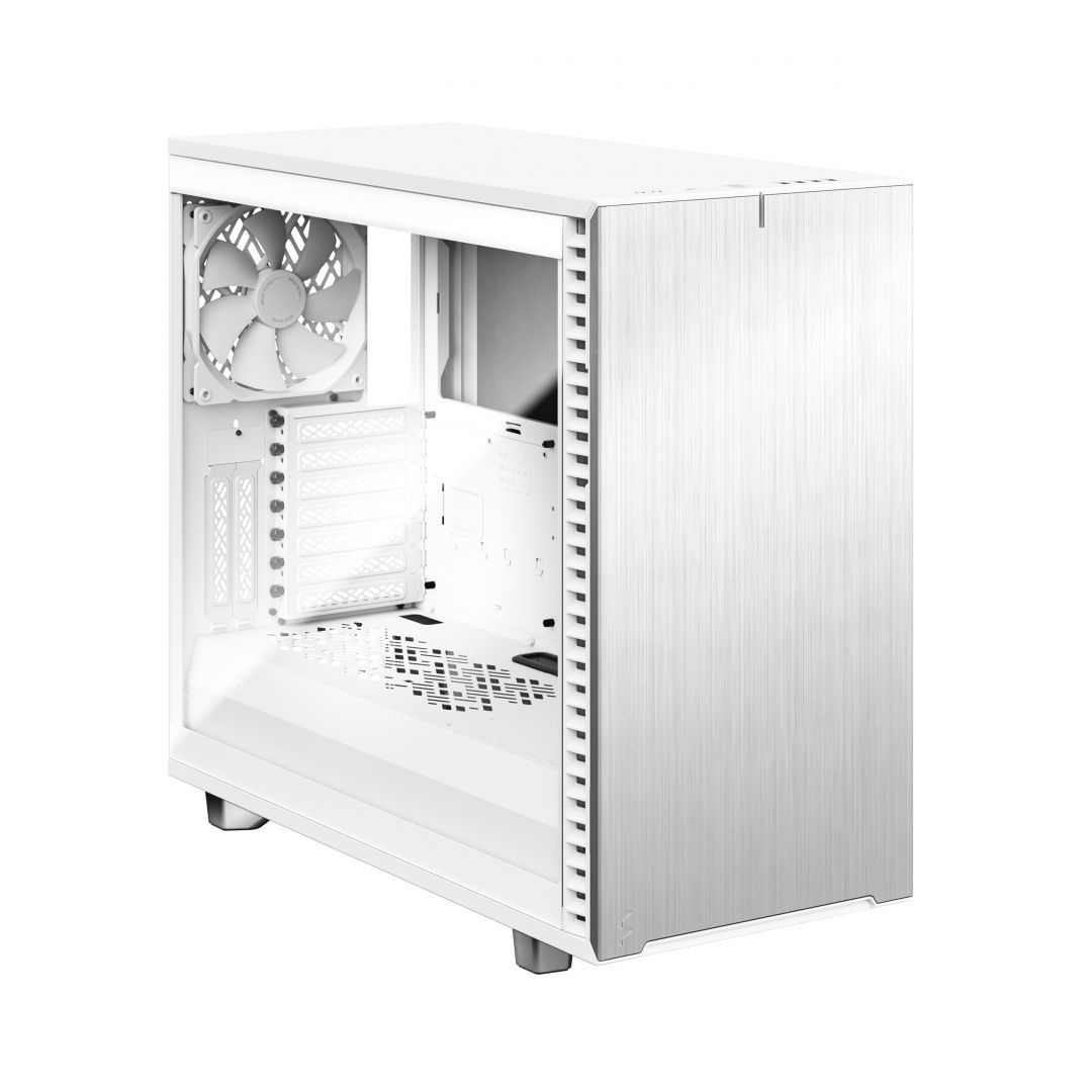 Fractal Design Define 7 Clear Tempered Glass White