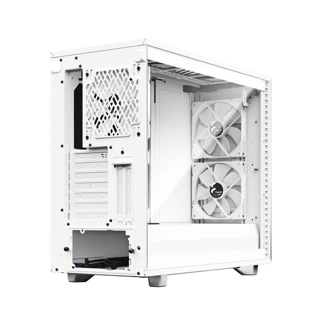 Fractal Design Define 7 Clear Tempered Glass White