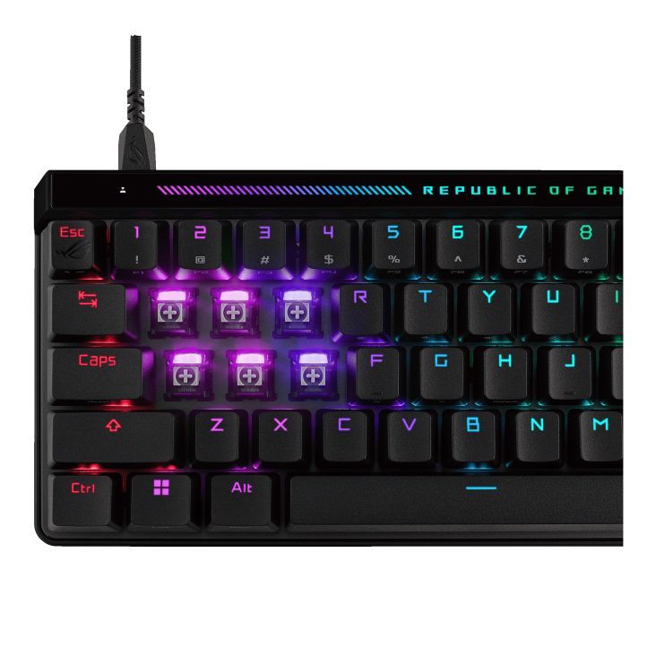 Asus ROG Falchion Ace HFX Mechanical Keyboard Black US