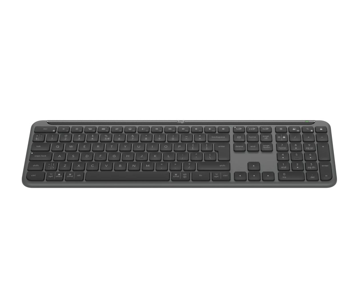 Logitech K950 Signature Slim Wireless Bluetooth Keyboard Combo Graphite US