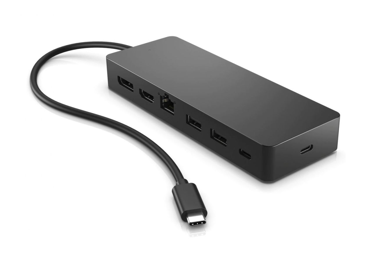 HP Universal USB-C Multiport Hub Black